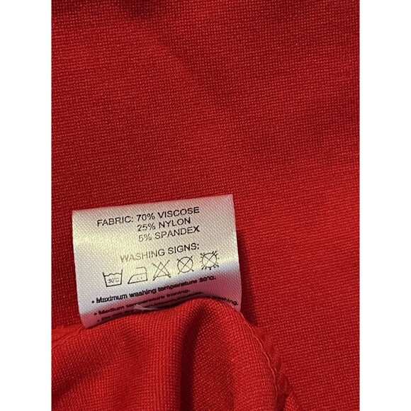 Urban Coco Women's Red Stretch Pull-On Pencil Skirt - Size XL - NWT - Picture 9 of 12